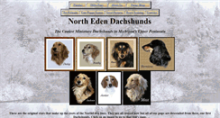Desktop Screenshot of northedendachshunds.com